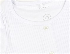 Name It bright white short top